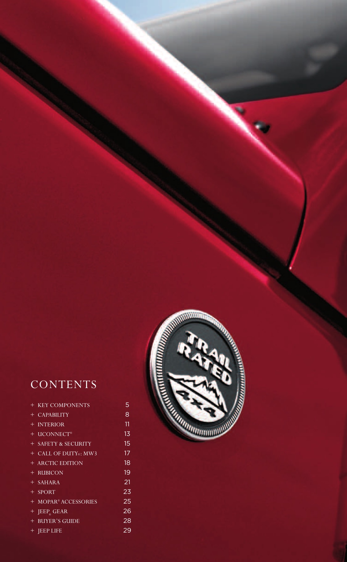 2012 Jeep Wrangler Brochure Page 29